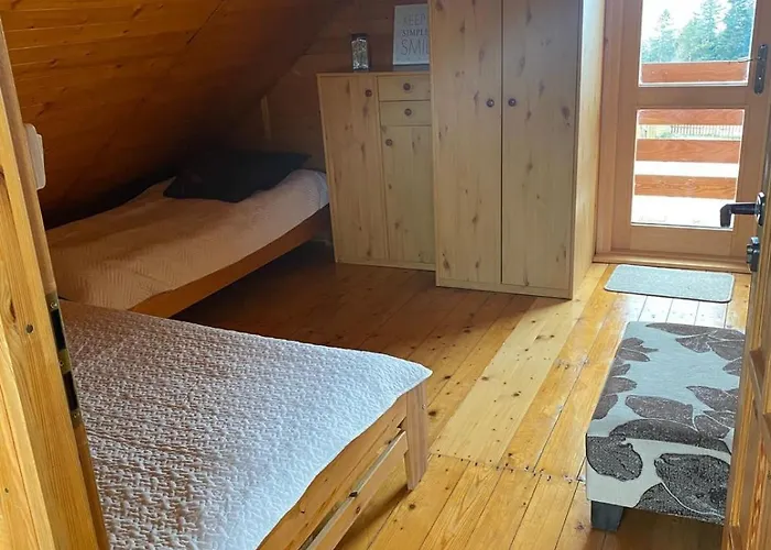 בקתה Klimatyczny Z Widokiem יבוז'ינקה